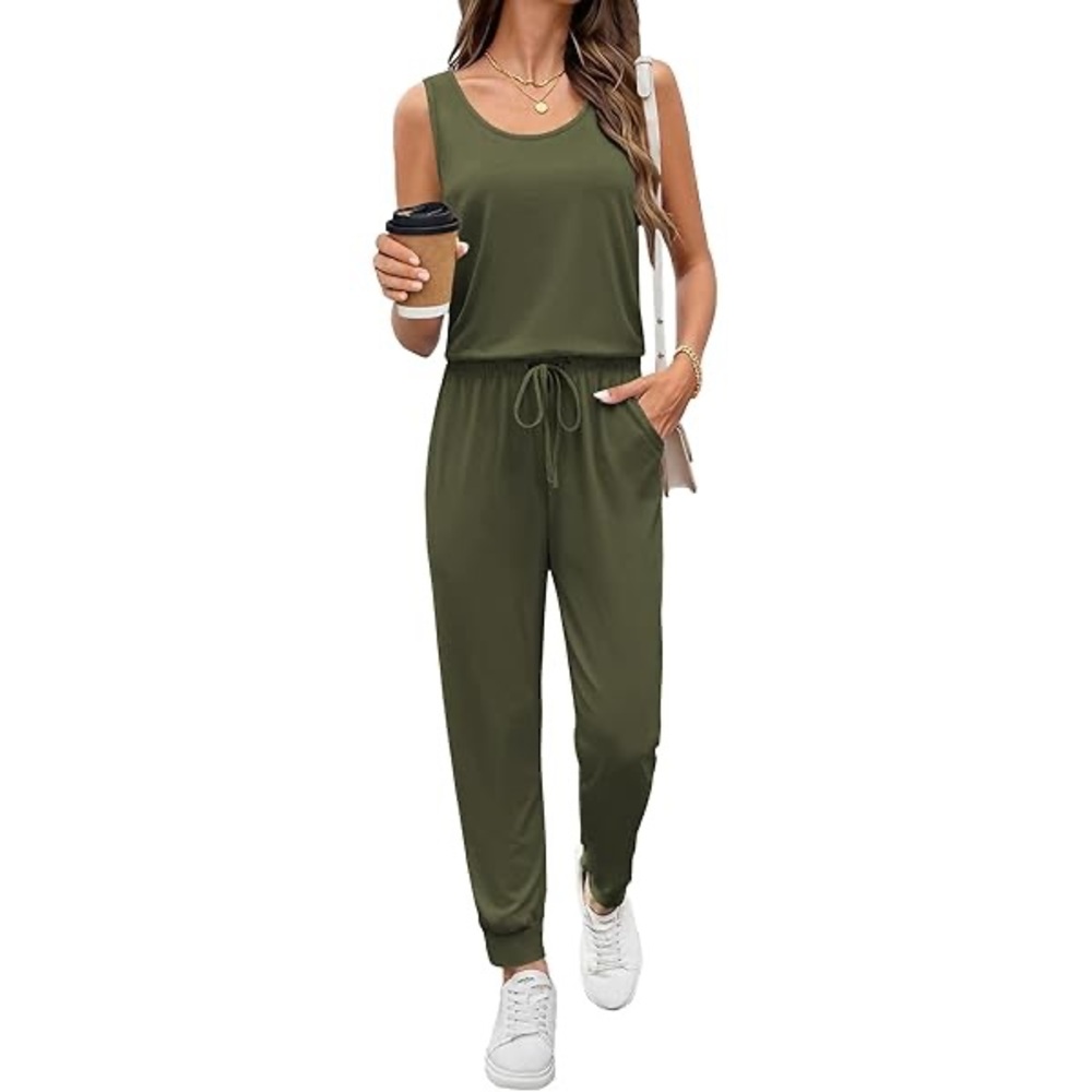 Daily Ritual Sleeveless Jumpsuit